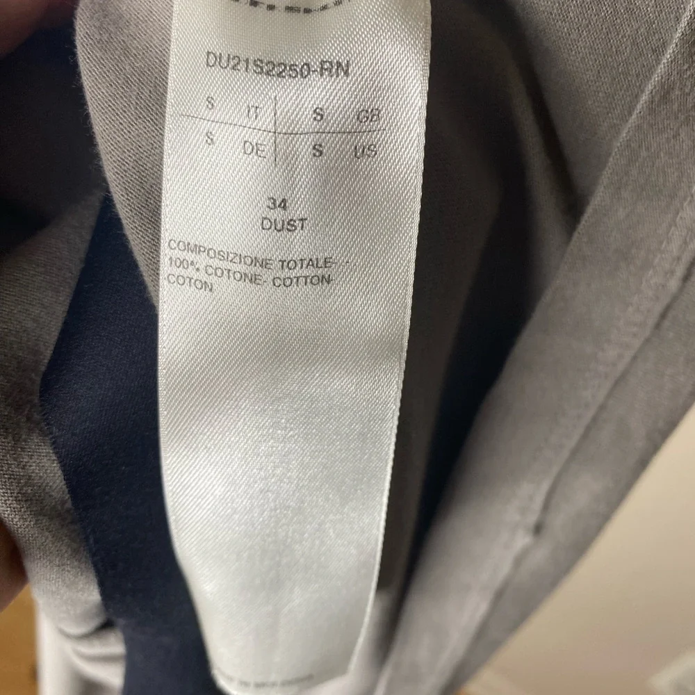 Rick Owens DRKSHDW gray black tie shirt size small - Picture 7 of 7